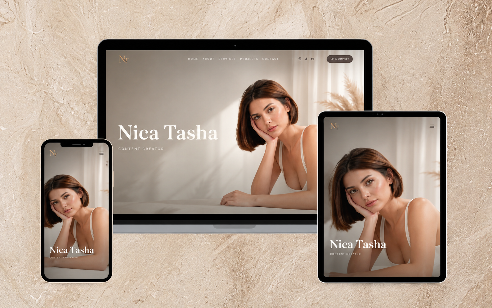 Content Creator Portfolio cover