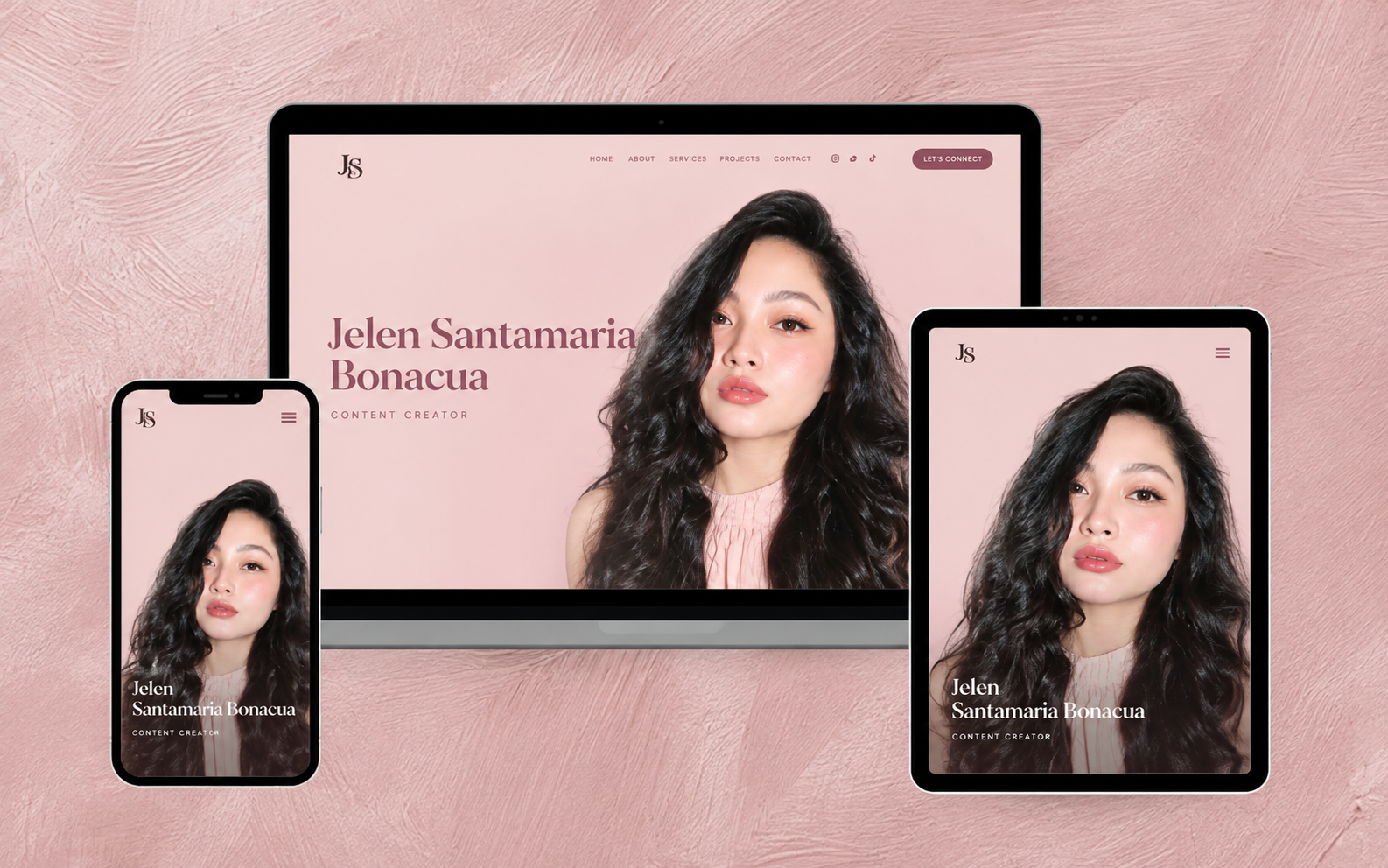 Nica — Content Creator Portfolio cover